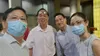 左起：柳健兴博士, 吴杰翘先生, 谢南极博士， 杨静萍女士
