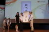 Chairman of SCHS Board of Directors, Dr Sia Nam Chie, HCIS Principal, Ms Linda Lee presenting a token of appreciation to our guest of honour, Vice-Admiral Aaron Beng